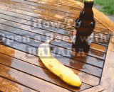 香蕉开瓶盖方式，醉了！ - Bananas open the bottle cap way, drunk!