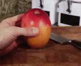 芒果的新吃法 - A new method of eating mango