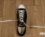 系鞋带最快最简单的方法，新技能get√ - The fastest and simplest way to tie shoelaces, new skills, get