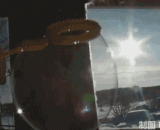 零下30度的肥皂泡！很漂亮吧 - A soap bubble of 30 degrees below zero! It's beautiful.