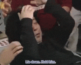 兔子屎洗脸，不忍直视 - A rabbit shit washes his face and can't bear to look straight.