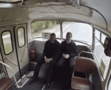 The mountain road is not so good.,山路大巴不是那么好坐