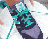 1秒钟就学会的系鞋带技能 - 1 seconds to learn to tie the shoelace skills