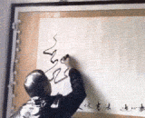 书法大师一气呵成的空心字，一个大写的流弊！ - A hollow word written by calligraphers, a curse of capital!