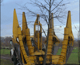 超赞的移树机，简直是挖树神器 - The great tree - shifting machine is simply a tree dug