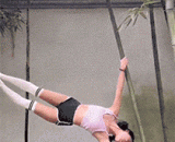 这个是我看到的最漂亮的一字马 - This is the most beautiful word I've ever seen.