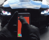 可以控制车灯颜色的APP，好炫！ - Can control the color of the car APP, so dazzling!