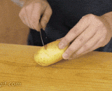 Teach you how to peel potato skins quickly and effectively,教你如何快速有效的剥土豆皮