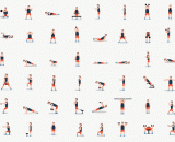 跟着图片练，很快你就有八块腹肌了 - Follow the picture and you'll soon have eight abdominal muscles.