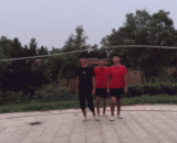 这样跳绳我真服了 - So I really take the rope skipping