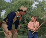 孩砸，这里不许钓鱼！下去跟鱼道个歉！ - Child smash, no fishing here! Go down and apologize to the fish way.