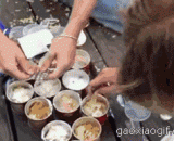 海滩恶搞，一群熊孩子给海鸥喂泻药，弄得满天飞翔！ - The beach spoof, a group of bear children feed the seagull to the laxative, flying all over the sky!