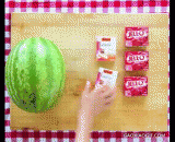 自制水晶西瓜冻 - Homemade crystal watermelon jelly