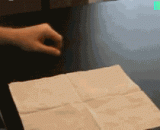 New skills get! How to fold a bunch of roses with a napkin,把妹新技能get！如何用一张餐巾纸折一束玫瑰花