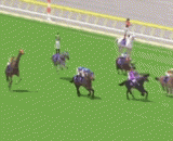 一场画风清奇的赛马 - A fantastic racing horse