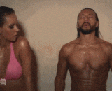 桑拿房的男女，这广告逆天了 - The men and women in the sauna room, the advertisement is against the sky