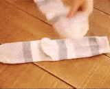 教你们正确叠袜子的方法，快来get了！ - Teach you how to fold socks correctly. Come to get!