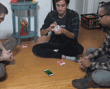 A cell phone can play cards like this,手机可以这样玩扑克牌