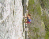 Unarmed rock climbing, the highest sense of death,徒手攀岩，感觉是作死的最高境界