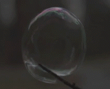 The slow motion of a soap bubble burst,肥皂泡破裂的慢动作
