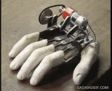 机器人手原来是这样的 - This is the robot hand.