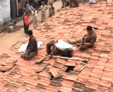 屋顶上有怪声的原因找到了，印度的屋顶开了个大挂~ - The reason for the strange sound on the roof was found. The roof of India was opened.