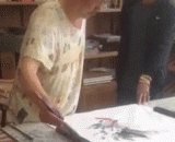 不是很懂你们画家... - Don't understand your painters very much.