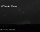 A cool flash of lightning,一道炫酷的闪电