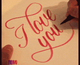 怎样写出漂亮的 “I Love You” - How to write a beautiful 