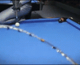 The other way of playing the billiard of the cattle, it is very dazzling!,牛人的另类玩桌球方式，酷炫！
