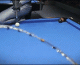 牛人的另类玩桌球方式，酷炫！ - The other way of playing the billiard of the cattle, it is very dazzling!