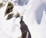 跳跃在海拔4300米的山尖上，吓得我不能呼吸了 - Jumping on the top of the hill 4300 meters high, I could not breathe.