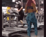 How can it be embarrassed to fall off the treadmill? The tact of the year's tact,从跑步机上摔下来如何化解尴尬？骚年太特么机智了