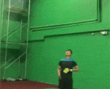 羽毛球运动员是这么练球的 - The badminton players practice the ball.