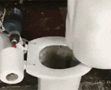 Automatic shit robot...,自动擦屎机器人…
