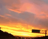 The color of the sky changes in a few seconds. It's so beautiful,天空在几秒内的颜色变化，太美啦