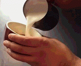 咖啡拉花教学，太惊奇了！ - Coffee drawing teaching, amazing!