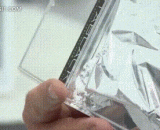 The darkest substance Vantablack in history can absorb 99.965% visible light.,史上最黑物质Vantablack，可以吸收99.965%可见光