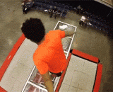 蹦床酷炫玩法，帅到要命！ - Trampoline gameplay, handsome to life!