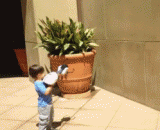 简直酷炫！有一个会特效的爸爸，干什么都像在演大片！[6P] - It's very dazzling! There is a dad who can do special effects. Everything is like playing a blockbuster. [6P]