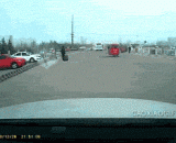 专业碰瓷VS专业老司机 - Professional VS professional driver