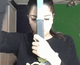 我擦，妹子玩大了吧 - I do it. My sister has a big play