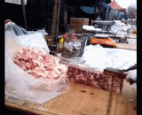 原来火锅肉卷是这样刨出来的 - It turned out that the chafing chafing rolls were made.