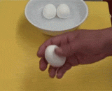 快速剥鸡蛋的方法 [2P] - A quick method of peeling eggs [2P]