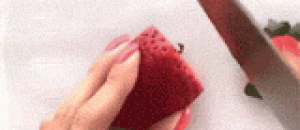 如何制作草莓玫瑰花 - How to make strawberry roses