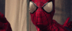 当蜘蛛侠遇见哈哈镜！突然好萌啊 - When the Spiderman meets the ha ha mirror! All of a sudden.