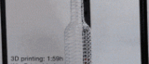 3D打印笔画出来的啤酒瓶 - 3D print a brewer's bottle