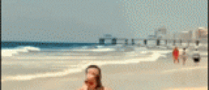 海滩上的动感飞天小萝莉 - Little lolie on the beach