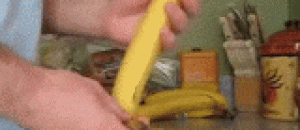 剥香蕉的方法 - A method of bananas