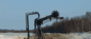 油田的喷火管，太壮观了 - The flamethrower of the oil field is spectacular.